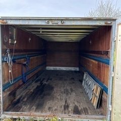 コンテナ　ガレージに　4tトラック荷台　倉庫　バイク　農機具　物置　にいかが？