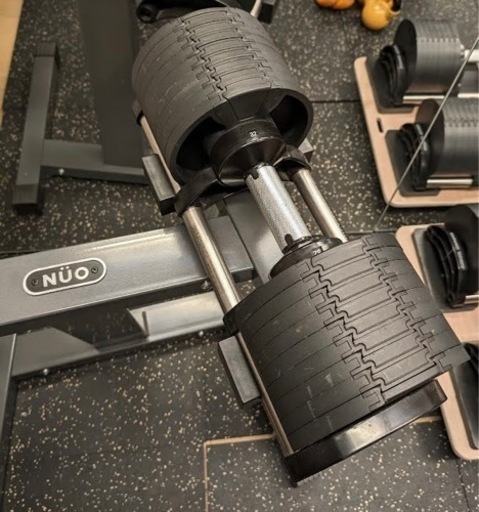 【お届け】フレックスベル可変式ダンベル32kg/4kg刻み/スタンド付