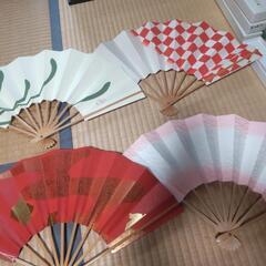 舞扇  4本 使用品