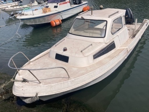 ★ヤマハfish-22 船外機4スト70馬力　陸送可能