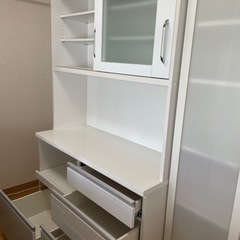 キッチンボード　カラー:白