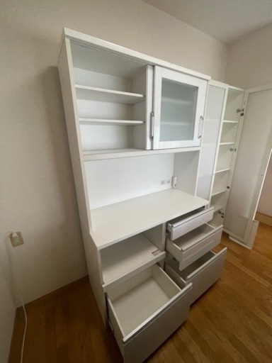キッチンボード　カラー:白