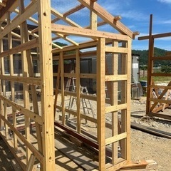 動物や鳥小屋用途多数の画像