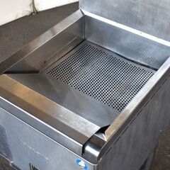 ≪yt1328ジ≫ 北沢産業 1槽式ガスフライヤー KFE-40N-T(天ぷら) 都市ガス用 油量18L 幅45cm 奥行60cm 動作未確認 現状品 60414-09の画像