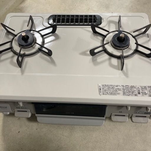 2022年　リンナイ　都市ガスコンロ   白　高温炒め