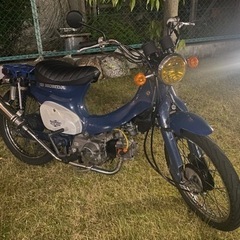 スーパーカブ　４速MT 72ccボア　バーハン