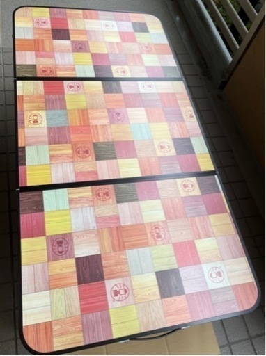 希少限定カラー　新品未使用　コールマン(Coleman) ナチュラルモザイクリビングテーブル140プラス