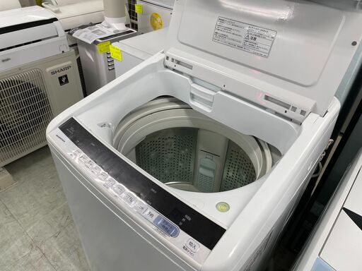 商談中　洗濯機の分解クリーニング行っています！配送設置込み　2019年製　日立10Kインバーター洗濯機　分解クリーニング済み！