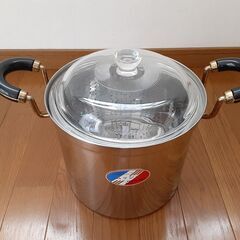 決まりました～パスタポット ステンレス