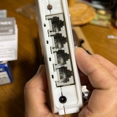 未使用品　NEC 無線LANルーターの画像