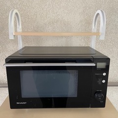 SHARP 電子レンジ　2020年製　ブラック