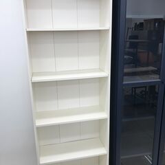 ★ジモティ割あり★ IKEA 本棚 ホワイト H180×D24×...