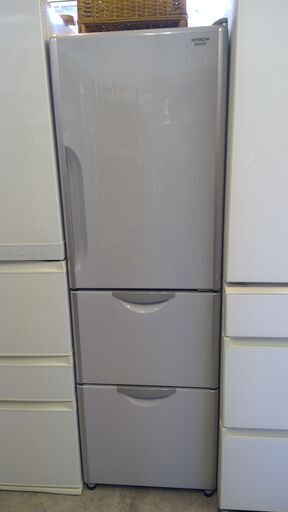 中古品日立ノンフロン冷凍冷蔵庫R-S300DMV(HM)型（２０１３年製）