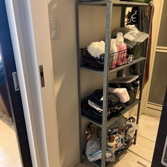IKEA シルバーラック２つ