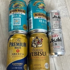 ビール4缶、ミニ2缶 交換お願いします。