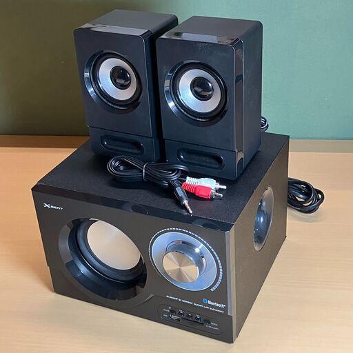 2.1chアンプ内蔵Bluetooth スピーカー（BZSP-30AIU-BK）