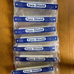 フェイスシールド 透明 フェイスガード 9枚とメガネ型1枚