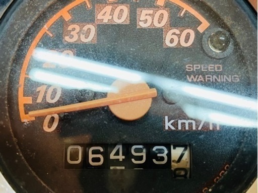 6493 km ズーマー　AF58 ホンダ　原付★ 始動動画あり