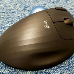 【⑤】Logicool ワイヤレス トラックボールマウス ERGO M575 USBレシーバー Bluetooth対応 単3乾電池1本使用 ロジクールの画像