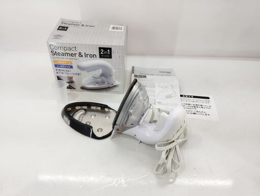 コンパクトスチーマー\u0026アイロン GC-J16 スチームアイロン シー・シー・ピー　/UJ-0919 北