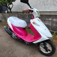 アドレスV125G　ムチャ速！　通勤快速　自家塗装ピンク　千葉県...