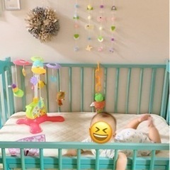 【お渡し決まりました】子供用品 ベビー用品 ベビーベッド、家具