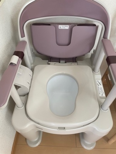 決まりました！ポータブルトイレほぼ未使用美品
