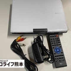 美品　ダイニチ　10.1型ポータブルDVDプレーヤー　WPD-S...