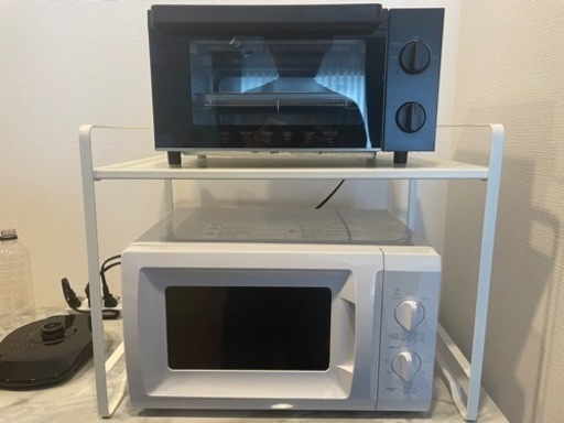 【値下げ】【2個セット】電子レンジ\u0026オーブントースター