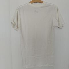 Hanes白Tシャツ Vネックの画像