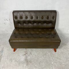 ✨🔔期間限定・特別価格🔔✨NITORI ニトリ コンパクト2Pソファ 合皮 中古家具 2シーターの画像