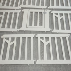 【価格更新】iFamベビーサークル　ベビーゲート　バーチの画像