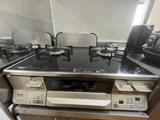 値下げ※リンナイ　ガスコンロ　オート調理機能付き