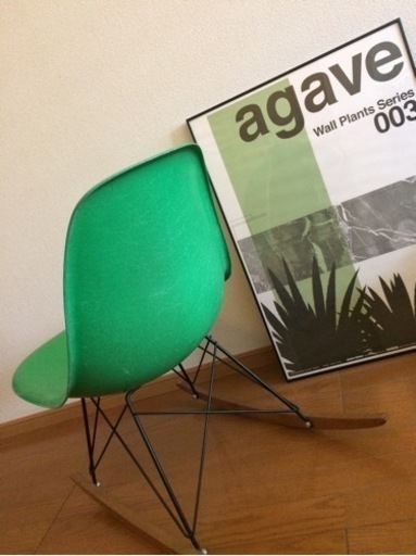 ハーマンミラー　イームズチェア ヴィンテージ 　カドミウムグリーン　シェルのみ