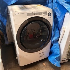 再入荷商品 ドラム式洗濯機 SHARP 容量7kg 美品 大人気 単身用マンション可 洗濯機