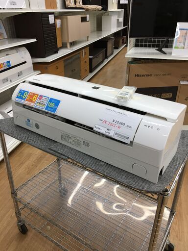 ★ジモティ割あり★ SHARP　シャープ エアコン  2.2kw 19年製 室内機分解洗浄 SJ5788