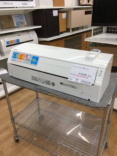 ★ジモティ割あり★ Panasonic　パナソニック エアコン  2.2kw 21年製 室内機分解洗浄 SJ5787
