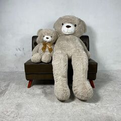 ✨🔔期間限定・特別価格🔔✨クマのぬいぐるみ 大小セット（160/...