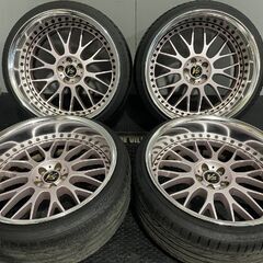 【HANKOOK 215/35ZR19 225/35ZR19】夏タイヤ【WORK VS-XX ダブルエックス 19インチ 9.5J/10J5HPCD100-9/-16】希少 深リム 86 BRZ等 MTE597クレジットカード QRコード決済可能