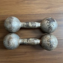【0円】鉄アレイ5kgの画像