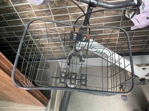 自転車　白　2019年購入