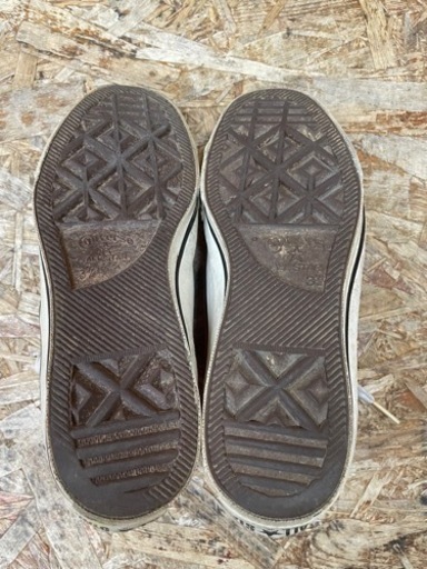 C(6303) 80s CONVERS ALL STAR USA製 コンバース オールスター ハイカット キャンバス 赤 USA 3.5 22.5cm CONVERSE ALLSTAR HI 1980年代