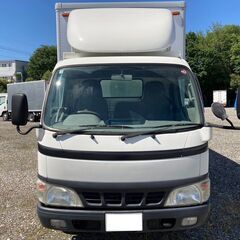 (弊社在庫管理番号:0535) H17年式 日野 デュトロ アルミバン ３トン積載 即戦力車輛 標準ロング 跳ね上げPG 左サイド扉 ラッシング２段 AT 内高204ｃｍ パワーステアリング パワーウィンドウ エアバック ＡＢＳ!検切れナンバー付！の画像