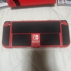 🉐Switch 有機ELマリオレッド美品　ソフトフルセットの画像