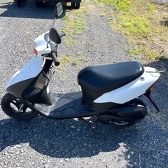 800.　動画あり　スズキ　レッツ2  CA1PA原付　バイク　50cc   2スト　車体の画像