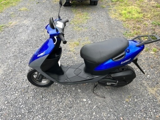 806.　動画あり　レッツ2 前後タイヤ新品　原付　バイク　50cc   2スト　車体