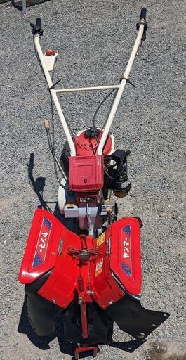 鹿児島発　ガソリンエンジン管理機RK３５ 畝上げ