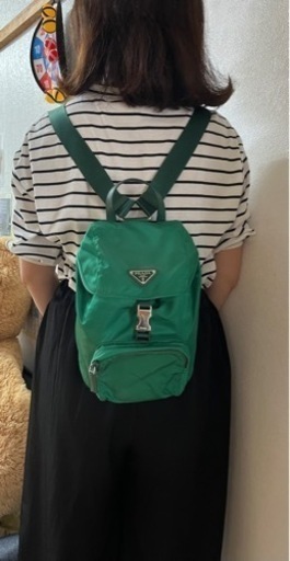 ⭐️値下げ中⭐️美品！【PRADA】　　　　　　　　
ナイロン リュックサック