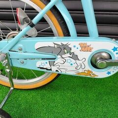 【子供用自転車18インチ】CAPTAINSTAG キャプテンスタッグ  トムとジェリー【引取限定・現状渡し】三重県の画像