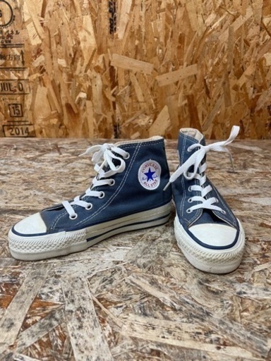 C(6307) CONVERSE ハイカットスニーカー 21.5cm キャンバス USA製